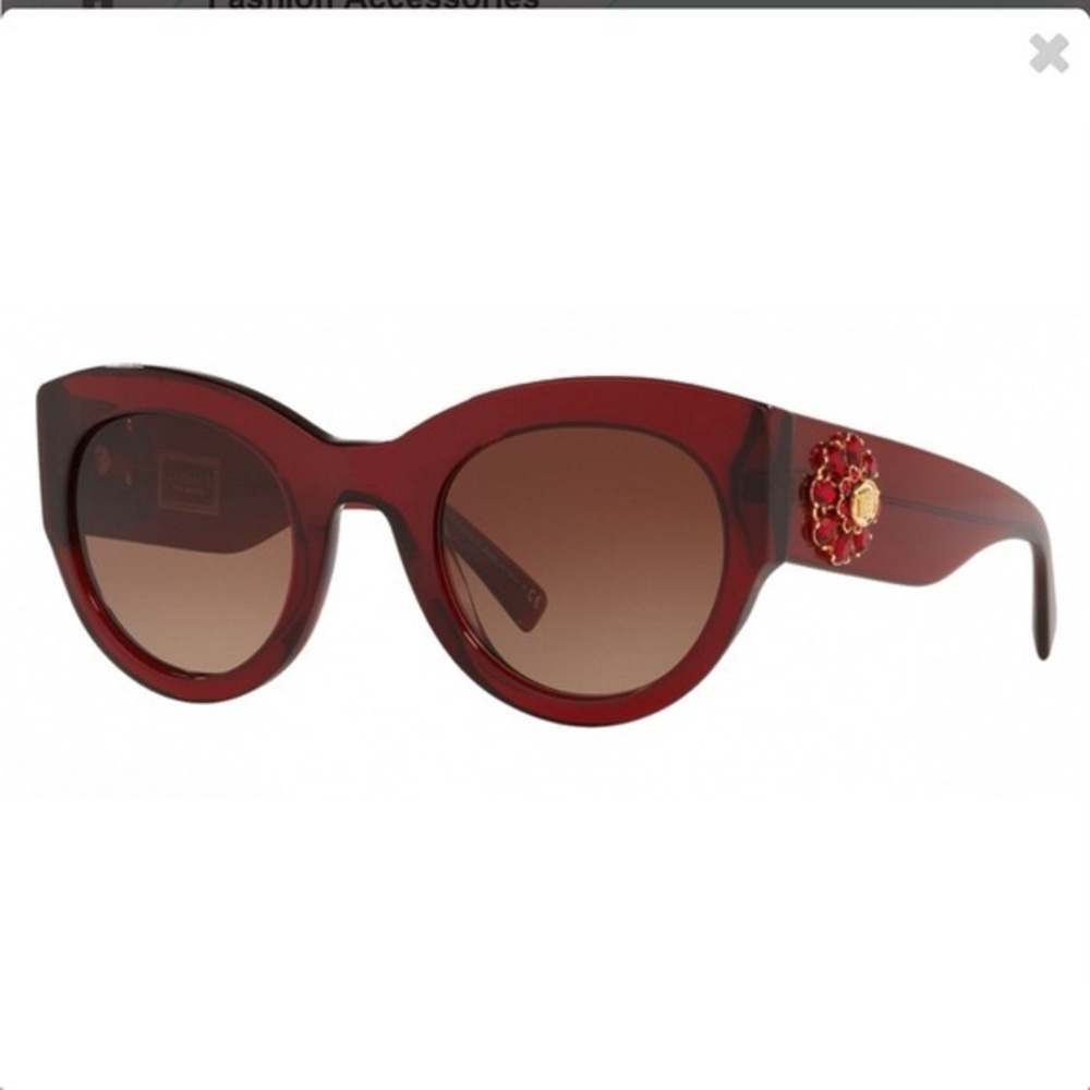 Versace Tribute Jeweled Sunglasses